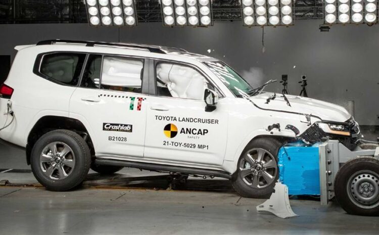  عملکرد عالی لندکروزر 2022 در تست‌های تصادف